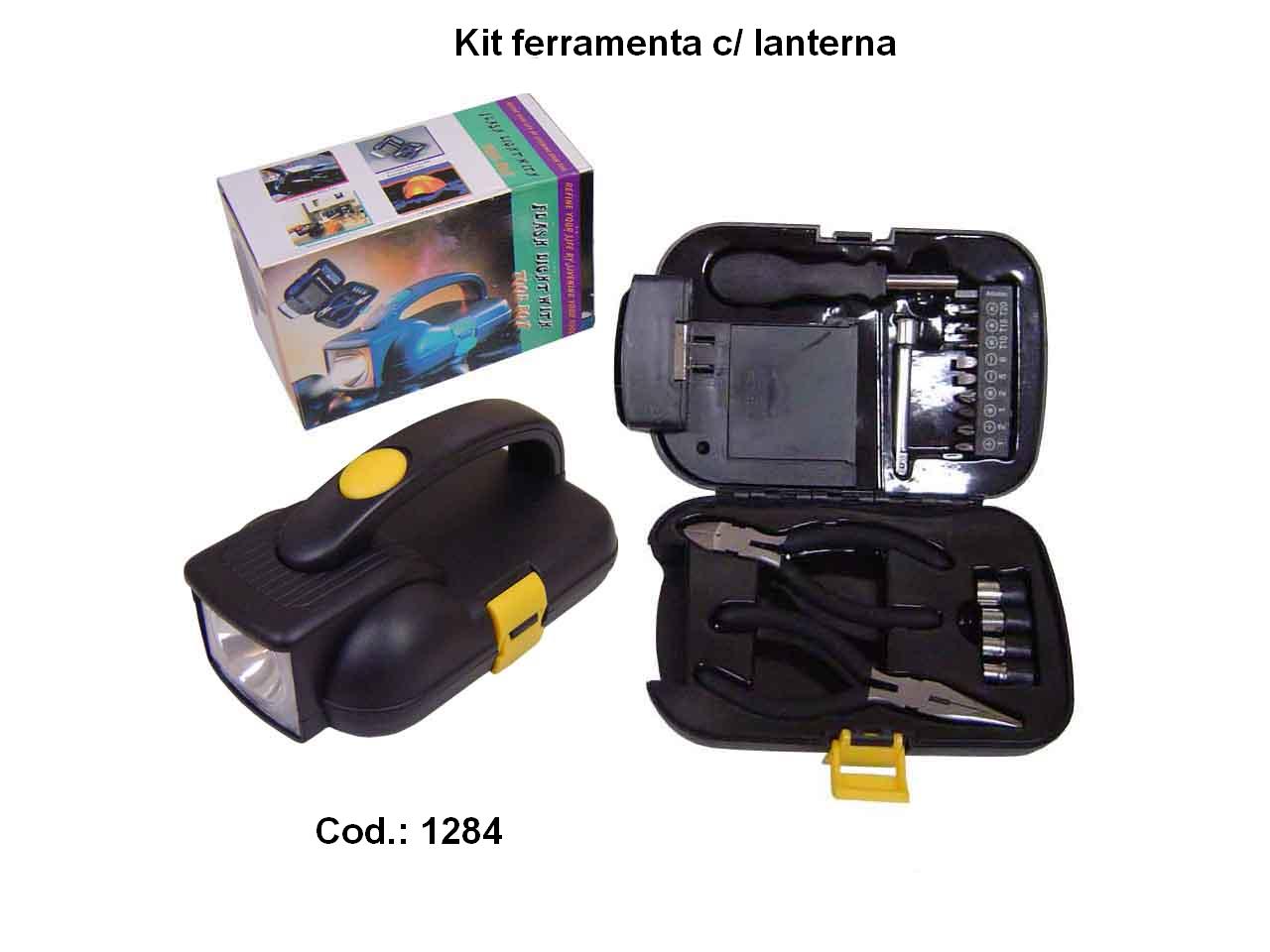 Kit ferramentas c/ lanterna (1284)